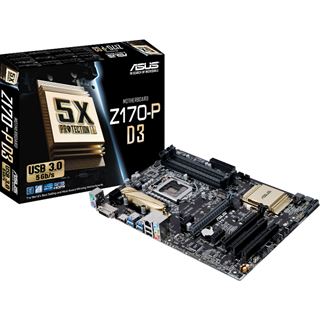 Asus Z170-P D3 Intel Z170 So.1151 Dual Channel DDR3 ATX Retail