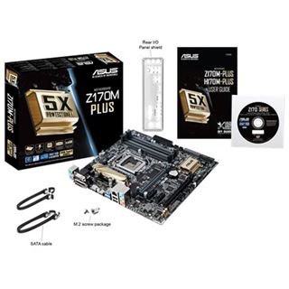Asus Z170M-Plus Intel Z170 So.1151 Dual Channel DDR4 mATX Retail