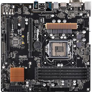ASRock Z170M Pro4S Intel Z170 So.1151 Dual Channel DDR4 mATX Retail