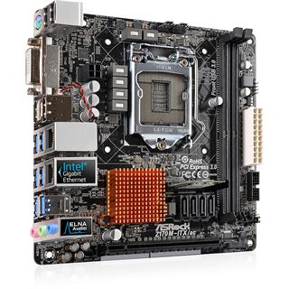 ASRock Z170M-ITX/ac Intel Z170 So.1151 Dual Channel DDR4 Mini-ITX