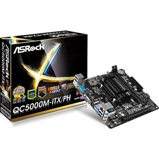 ASRock QC5000M-ITX/PH SoC So.BGA Single Channel DDR3 Mini-ITX Retail