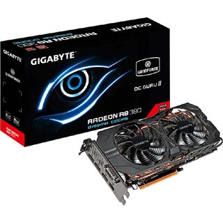 8GB Gigabyte Radeon R9 390 Windforce 2X Aktiv PCIe 3.0 x16 (Retail)