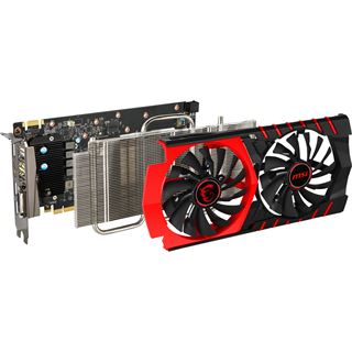 2GB MSI GeForce GTX 950 Gaming 2G Aktiv PCIe 3.0 x16 (Retail)