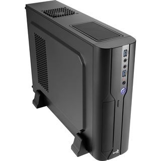 AeroCool Cs-101 Desktop ohne Netzteil schwarz