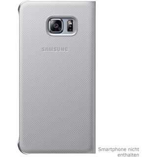 Samsung Flip Cover mit Sichtfenster G928F Galaxy S6 edge+ silber