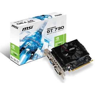 2GB MSI GeForce GT 730 Aktiv PCIe 2.0 x16 (Retail)