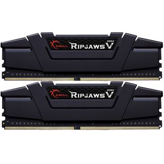 8GB G.Skill RipJaws V schwarz DDR4-3200 DIMM CL16 Dual Kit