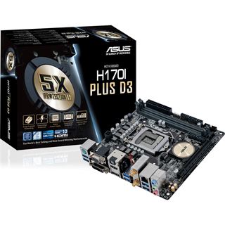 Asus H170I-Plus D3 Intel H170 So.1151 Dual Channel DDR3 Mini-ITX