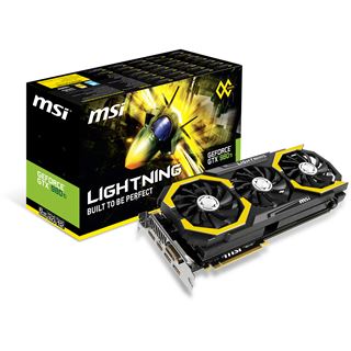 6GB MSI GeForce GTX 980 Ti Lightning Aktiv PCIe 3.0 x16 (Retail)