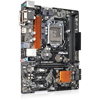 ASRock B150M-HDV Intel B150 So.1151 Dual Channel DDR mATX Retail