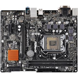 ASRock H110M-DVS/D3 Intel H110 So.1151 Dual Channel DDR3 mATX Retail