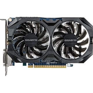 4GB Gigabyte GeForce GTX 750 Ti Windforce 2X OC Aktiv PCIe 3.0 x16