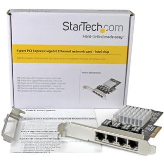 Startech 4 Port Gigabit NIC PCIe