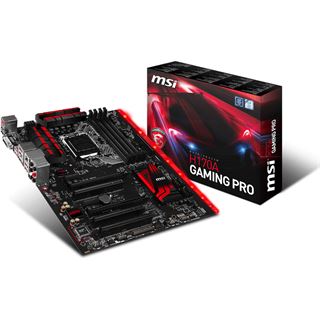 MSI H170A Gaming Pro Intel H170 So.1151 Dual Channel DDR4 ATX Retail