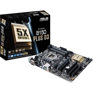 Asus B150-PLUS D3 Intel B150 So.1151 Dual Channel DDR3 ATX Retail