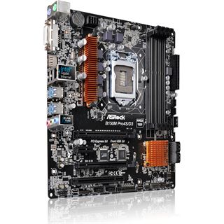 ASRock B150M Pro4S/D3 Intel B150 So.1151 Dual Channel DDR mATX Retail