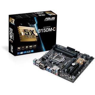 Asus B150M-C Intel B150 So.1151 Dual Channel DDR4 mATX Retail