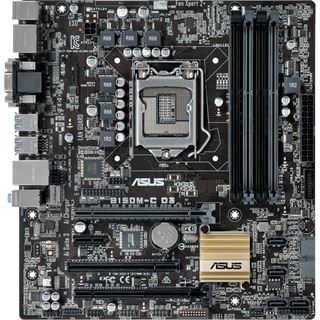 Asus B150M-C D3 Intel B150 So.1151 Dual Channel DDR3 mATX Retail