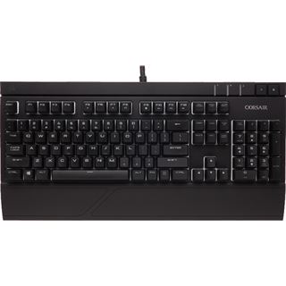 Corsair STRAFE RGB CHERRY MX Brown USB Deutsch schwarz (kabelgebunden)