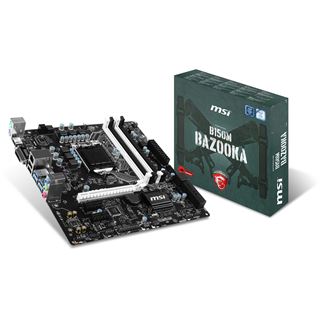 MSI B150M BAZOOKA Intel B150 So.1151 Dual Channel DDR4 mATX Retail