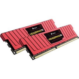 16GB Corsair Vengeance LP Red DDR3L-1600 DIMM CL9 Dual Kit