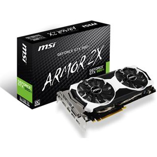 6GB MSI GeForce GTX 980 Ti 6GD5T OC Aktiv PCIe 3.0 x16 (Retail)
