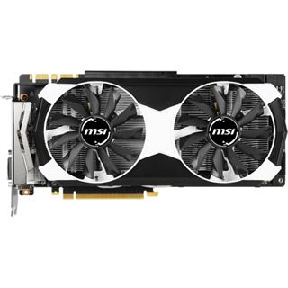 6GB MSI GeForce GTX 980 Ti 6GD5T OC Aktiv PCIe 3.0 x16 (Retail)