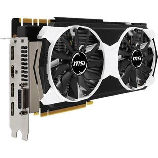 6GB MSI GeForce GTX 980 Ti 6GD5T OC Aktiv PCIe 3.0 x16 (Retail)