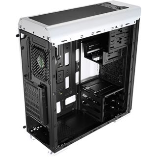 AeroCool Aero-500 mit Sichtfenster Midi Tower ohne Netzteil weiss