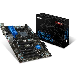 MSI A88X-G41 PC Mate V2 AMD A88X So.FM2+ Dual Channel DDR3 ATX Retail