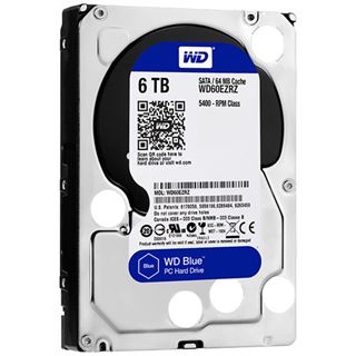 6TB WD Blue WD60EZRZ 64MB 3.5" (8.9cm) SATA 6Gb/s