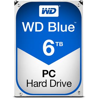6TB WD Blue WD60EZRZ 64MB 3.5" (8.9cm) SATA 6Gb/s