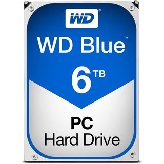 6TB WD Blue WD60EZRZ 64MB 3.5" (8.9cm) SATA 6Gb/s