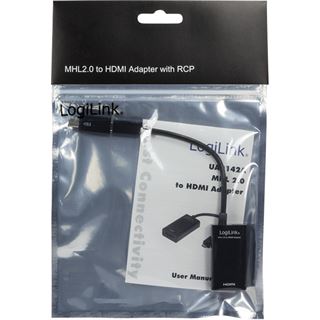 LogiLink Micro USB MHL auf HDMI Adapter