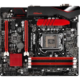 ASRock H110M Combo-G Intel H110 So.1151 Dual Channel DDR3/DDR4 mATX