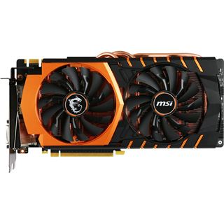 6GB MSI GeForce GTX 980 Ti Gaming 6G Golden Edition Aktiv PCIe 3.0