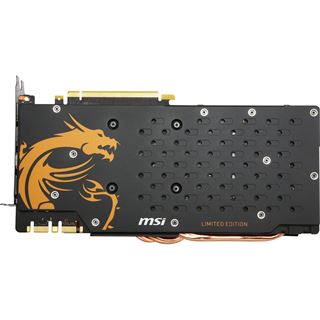 6GB MSI GeForce GTX 980 Ti Gaming 6G Golden Edition Aktiv PCIe 3.0