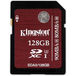 128 GB Kingston SDXC Class 10 U3 Retail