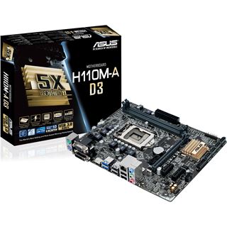 Asus H110M-A D3 Intel H110 So.1151 Dual Channel DDR3 mATX Retail