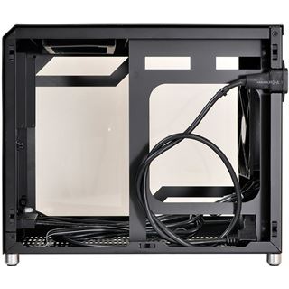 Lian Li PC-Q10WX mit Sichtfenster Mini-ITX ohne Netzteil schwarz
