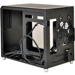 Lian Li PC-Q10WX mit Sichtfenster Mini-ITX ohne Netzteil schwarz