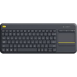 Logitech K400 Plus 2.4 GHz Deutsch schwarz (kabellos)