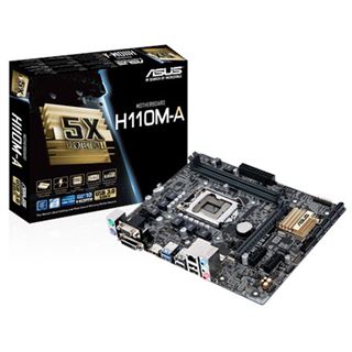 Asus H110M-A Intel H110 So.1151 Dual Channel DDR4 mATX Retail