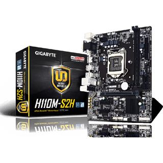 Gigabyte GA-H110M-S2H Intel H110 So.1151 Dual Channel DDR mATX Retail