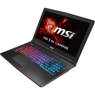 Notebook 15.6" (39,62cm) MSI GE62 6QF Apache Pro - GE62-6QF81FD