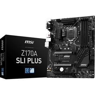 MSI Z170A SLI PLUS Intel Z170 So.1151 Dual Channel DDR ATX Retail