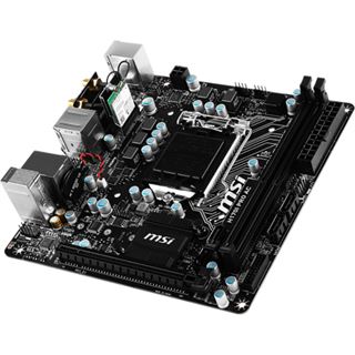 MSI H170I PRO AC Intel H170 So.1151 Dual Channel DDR Mini-ITX Retail