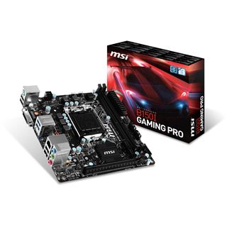 MSI B150I GAMING PRO Intel B150 So.1151 Dual Channel DDR Mini-ITX