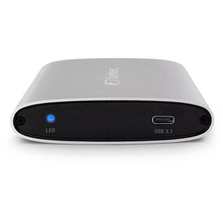 Fantec ALU-25U31 2.5" (6,35cm) USB 3.1 silber