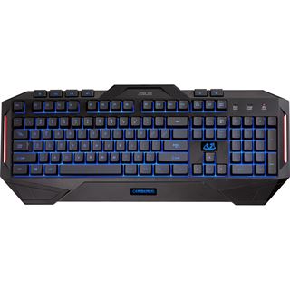 Asus Cerberus USB Deutsch schwarz (kabelgebunden)